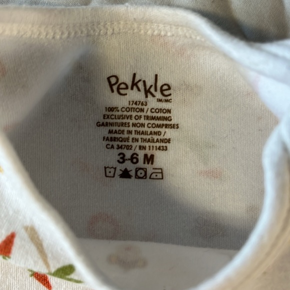 3-6M girls onesie, diaper shirt bundle - Picture 6 of 9